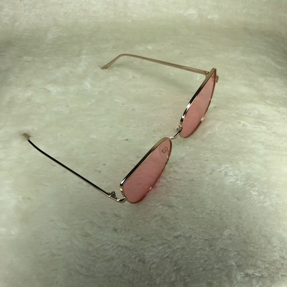 Pink Lens Sunglasses - Picture 2 of 4